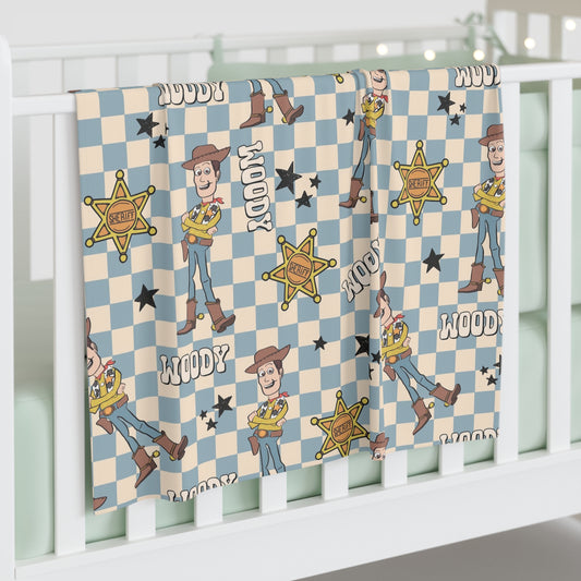 Woody Baby Swaddle Blanket