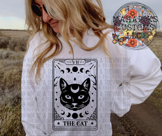 The Cat Tarot Crewneck