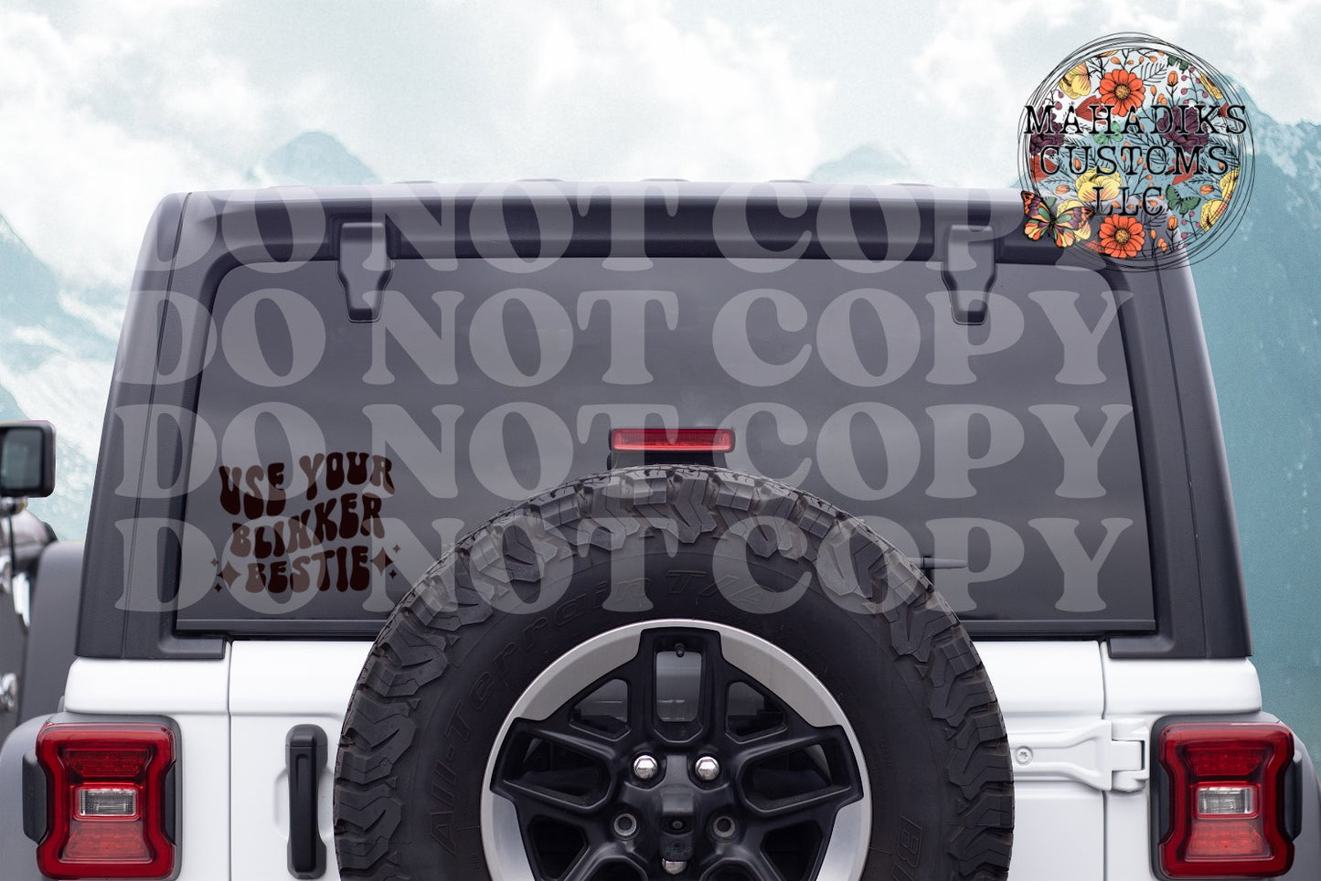 Use Your Blinker Decal
