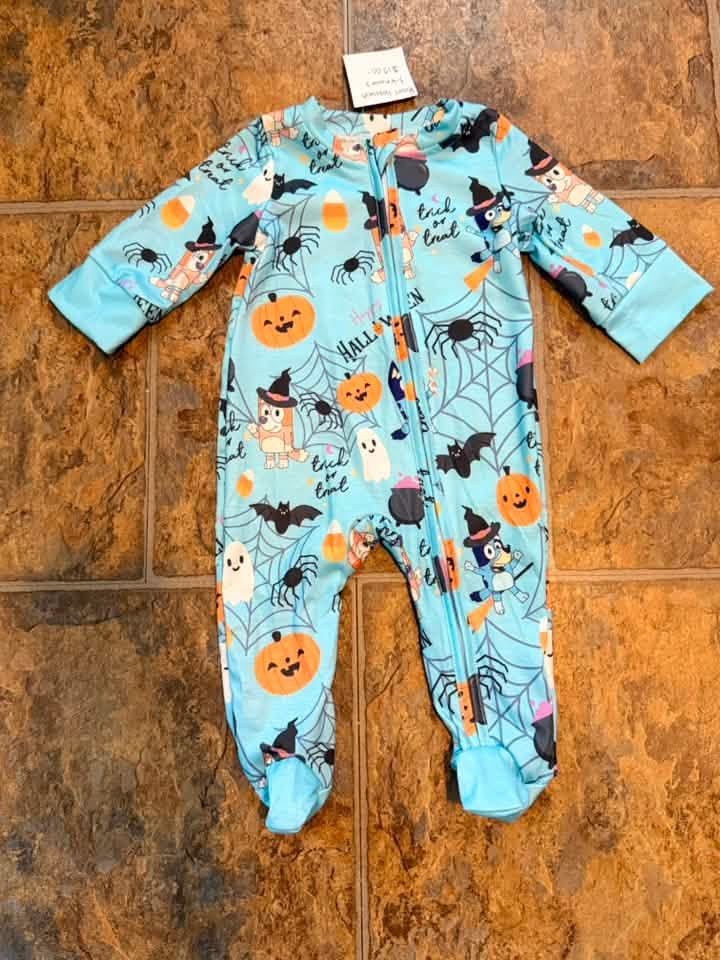 Spooky Dog Footies
