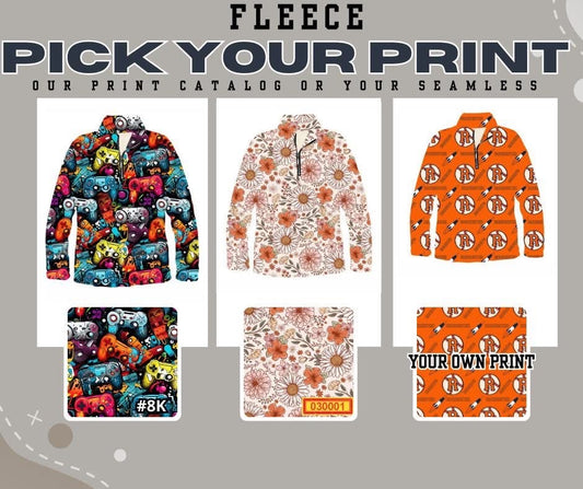 Custom Fleece Sweaters (Kids & Adults)