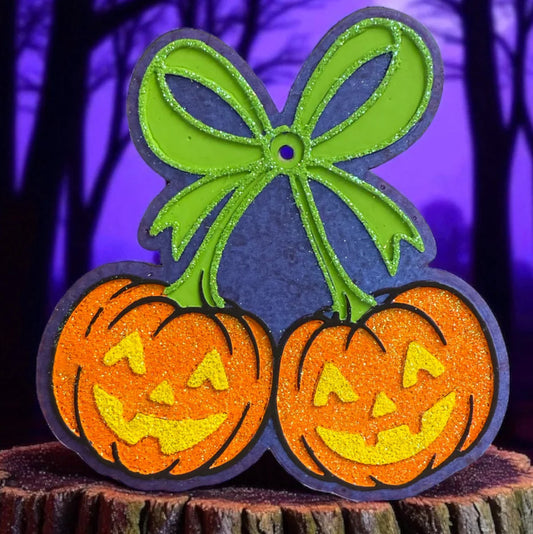 Pumpkin Bow Freshie