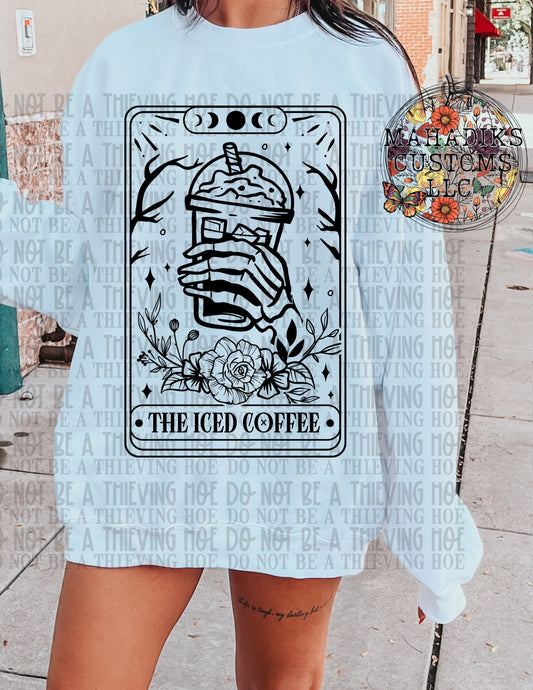 Iced Coffee Tarot Crewneck