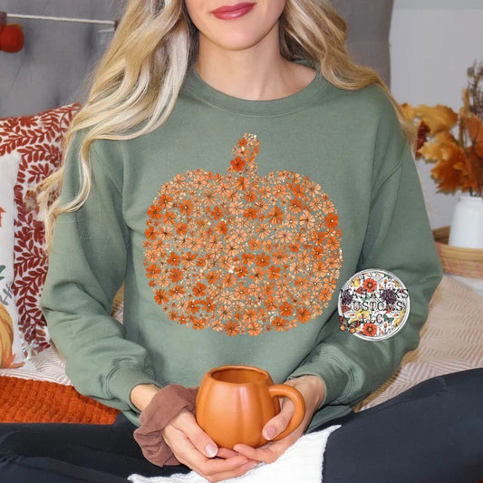 Floral Pumpkin