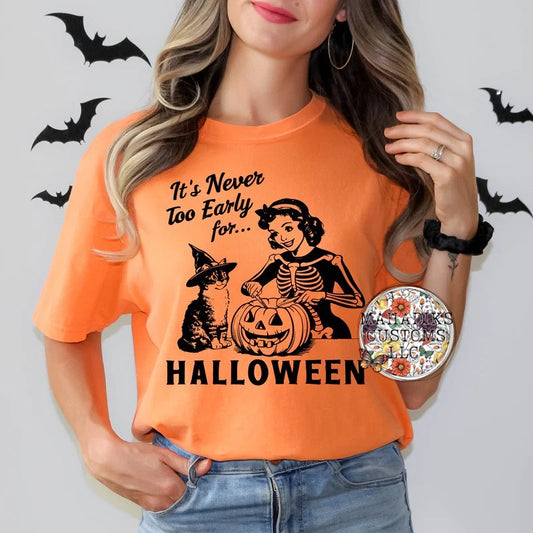 Never Too Early For Halloween