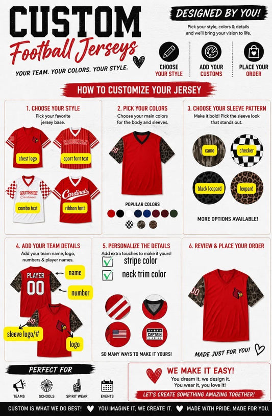 Custom Football Jerseys