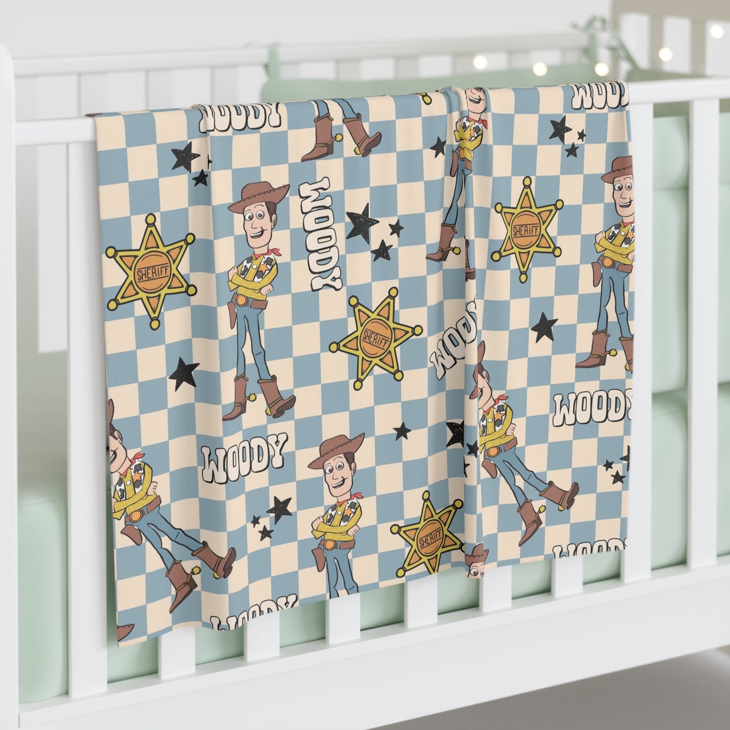 Woody Baby Swaddle Blanket