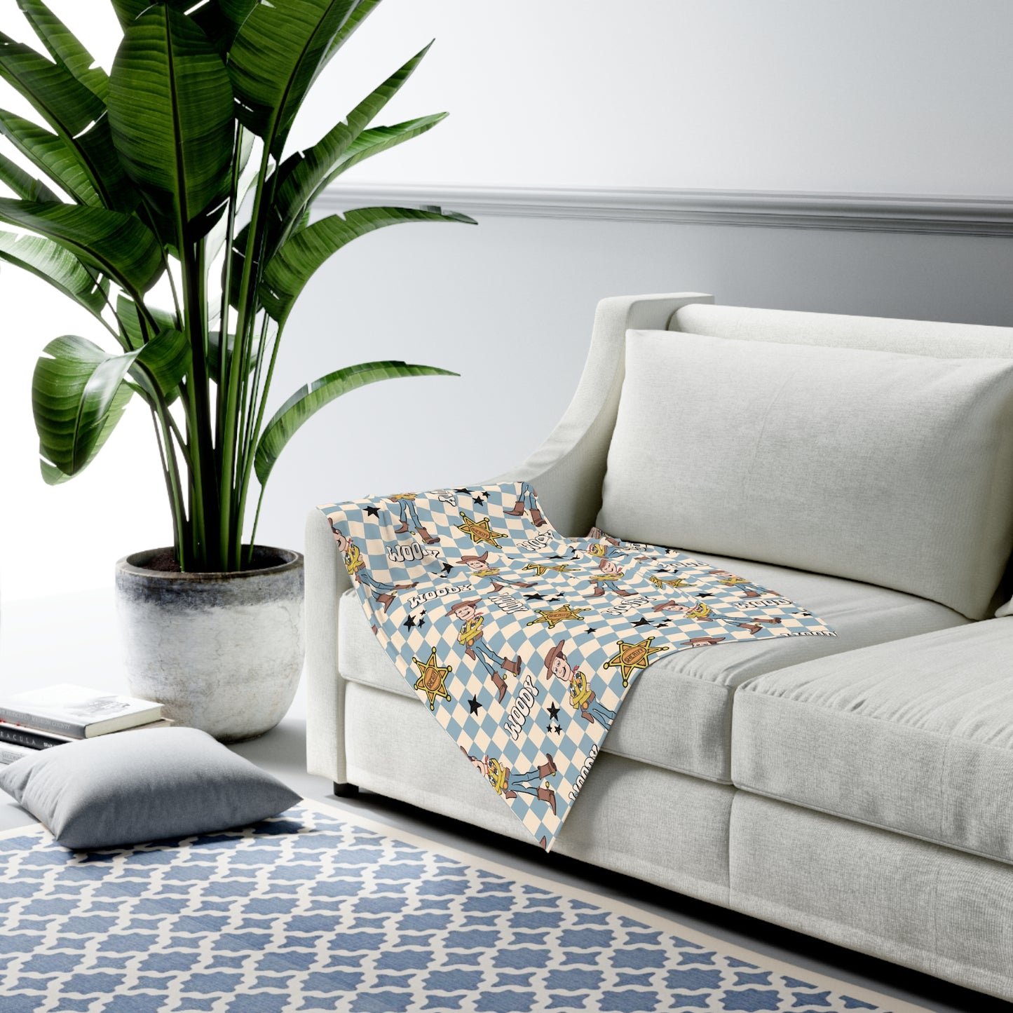 Woody Baby Swaddle Blanket