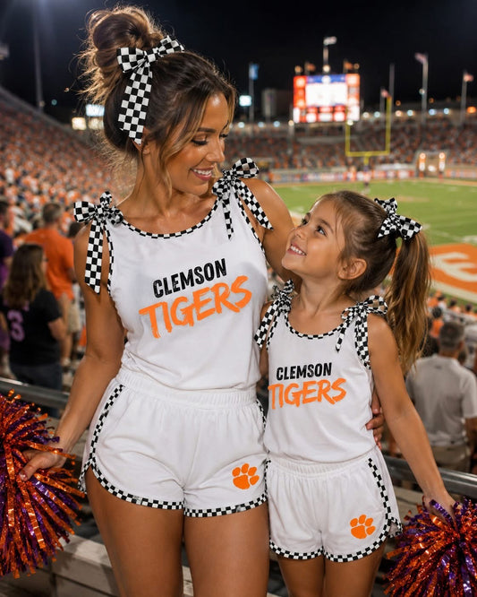 Custom Mommy & Me Bow Tank Sets