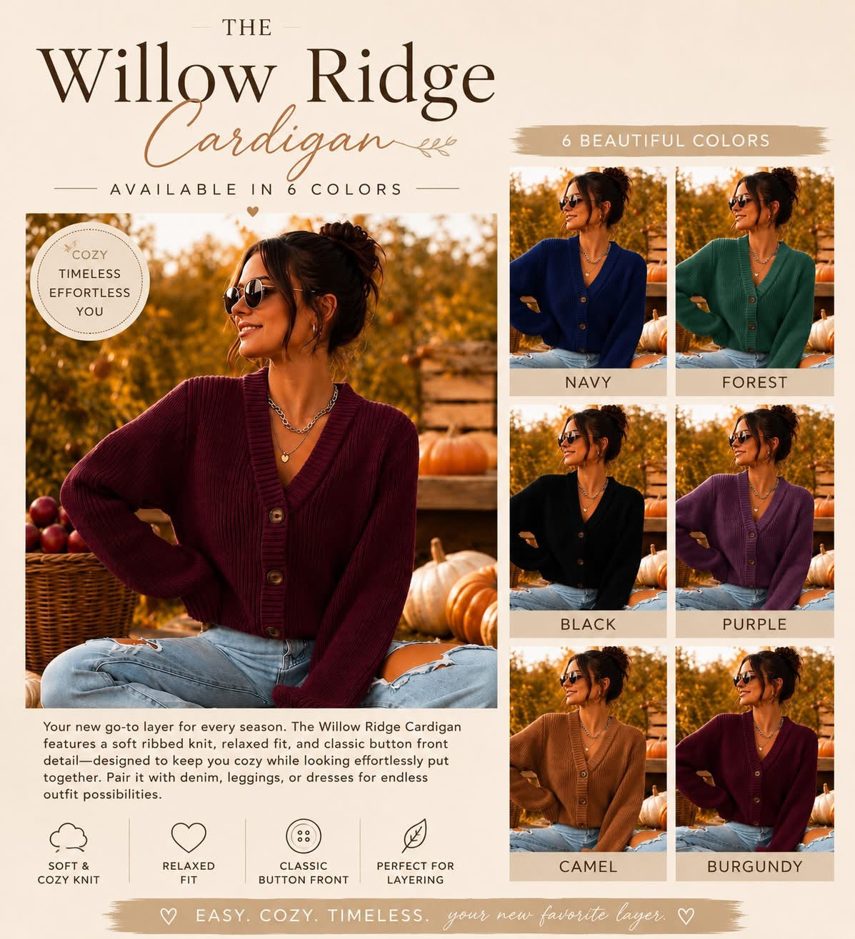 Willow Ridge Cardigan
