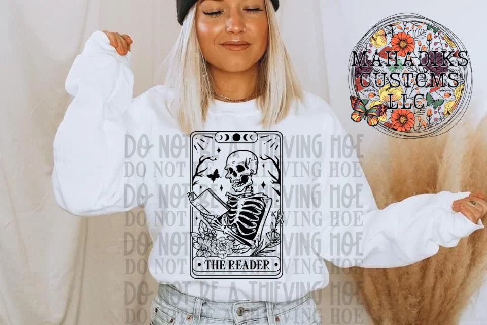 The Reader Tarot Crewneck