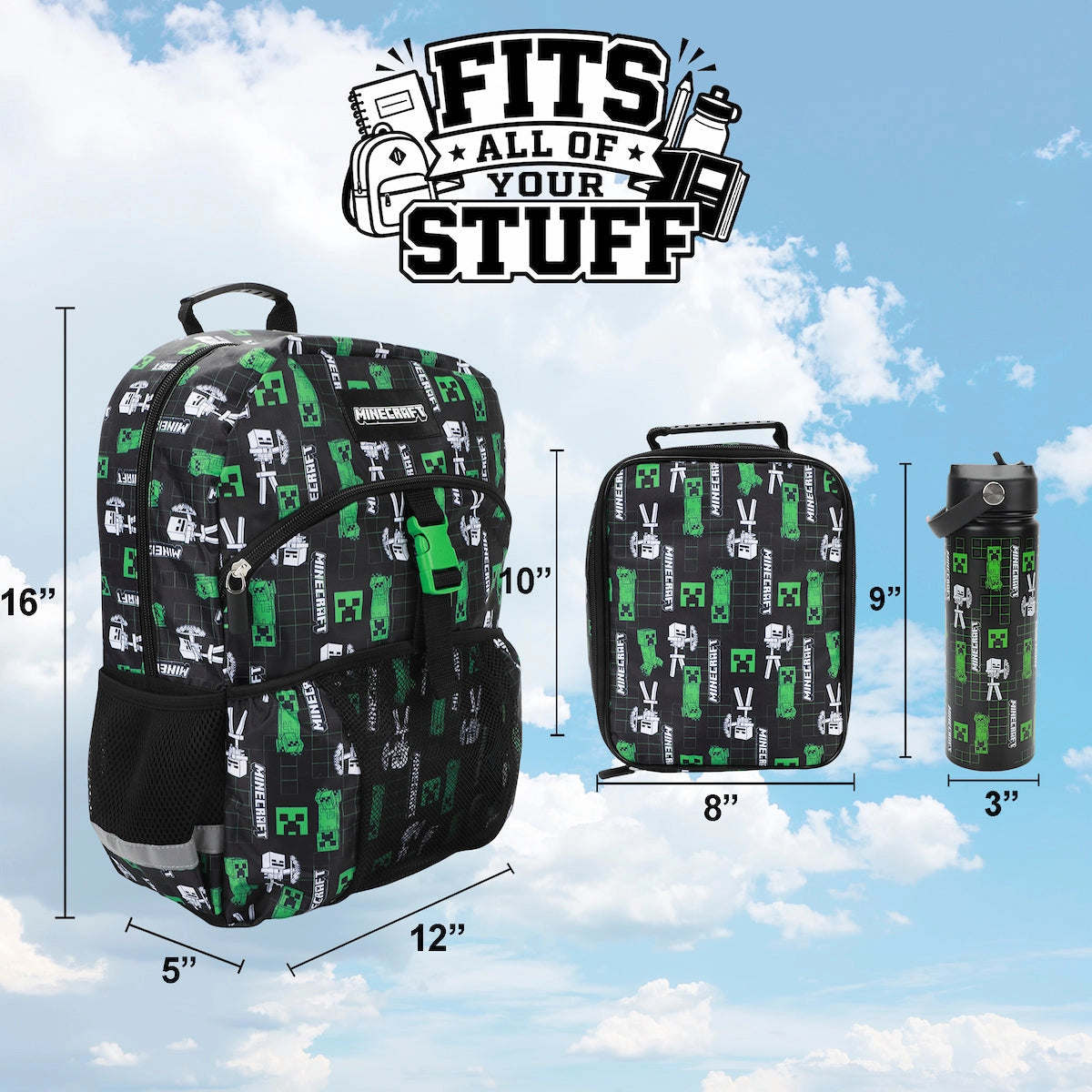 Creepers & Skeleton Set