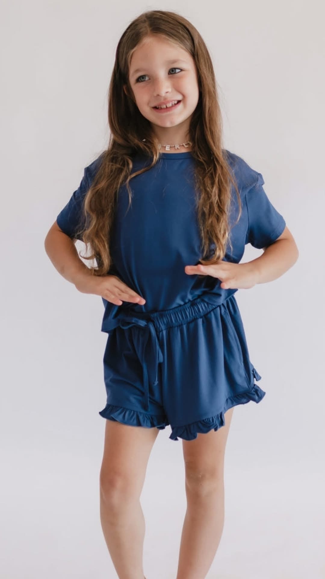 Mommy & Me Ruffle Short Set