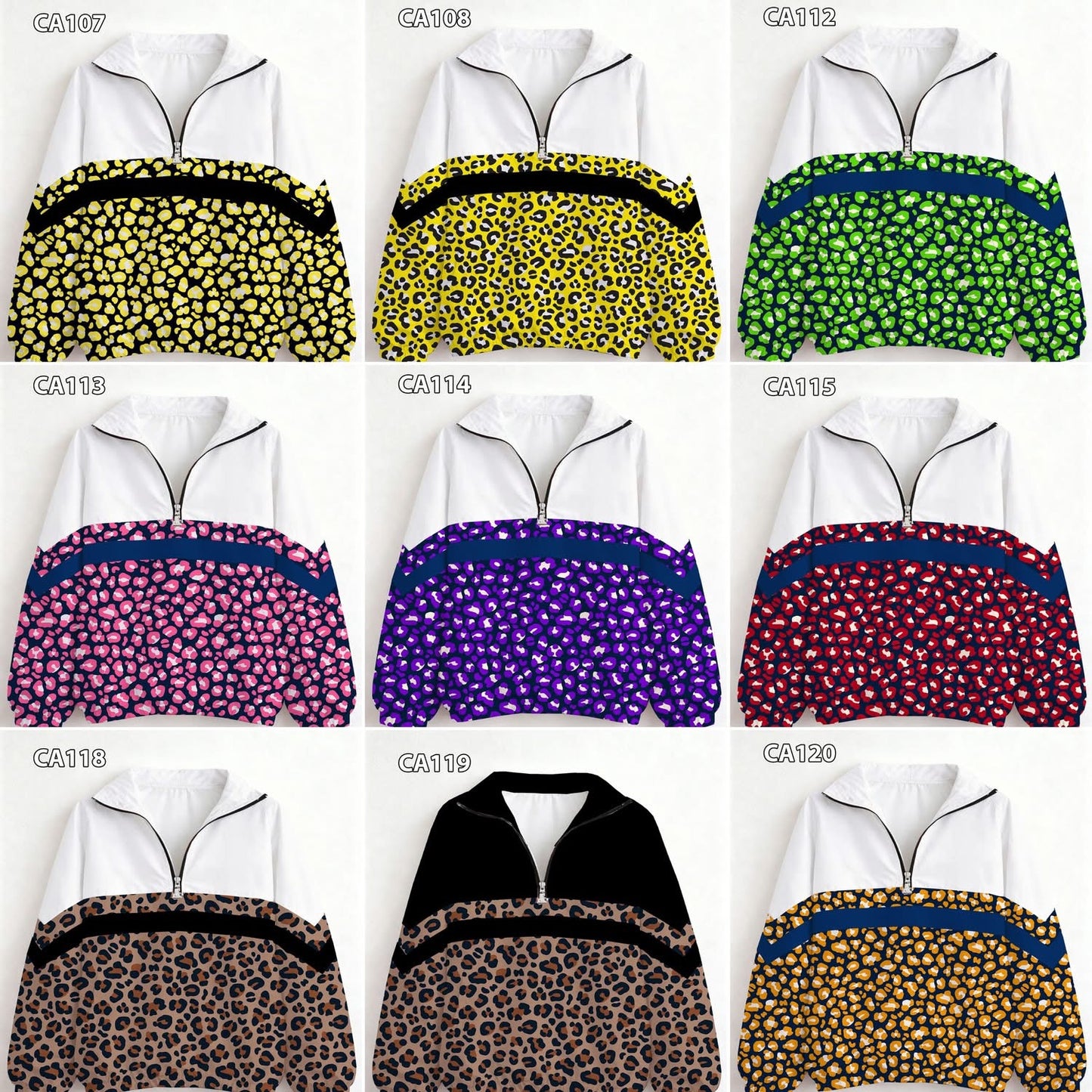 Custom Half-Zip Mommy & Me Windbreakers
