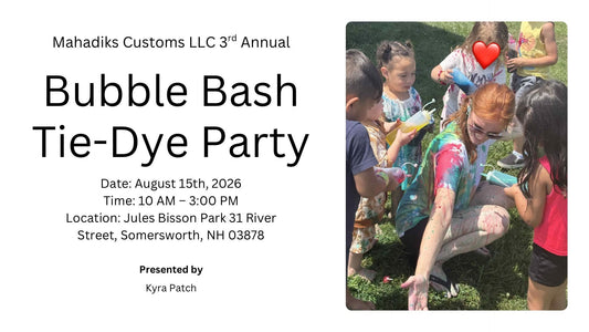 Bubble Bash Tie-Dye Tickets