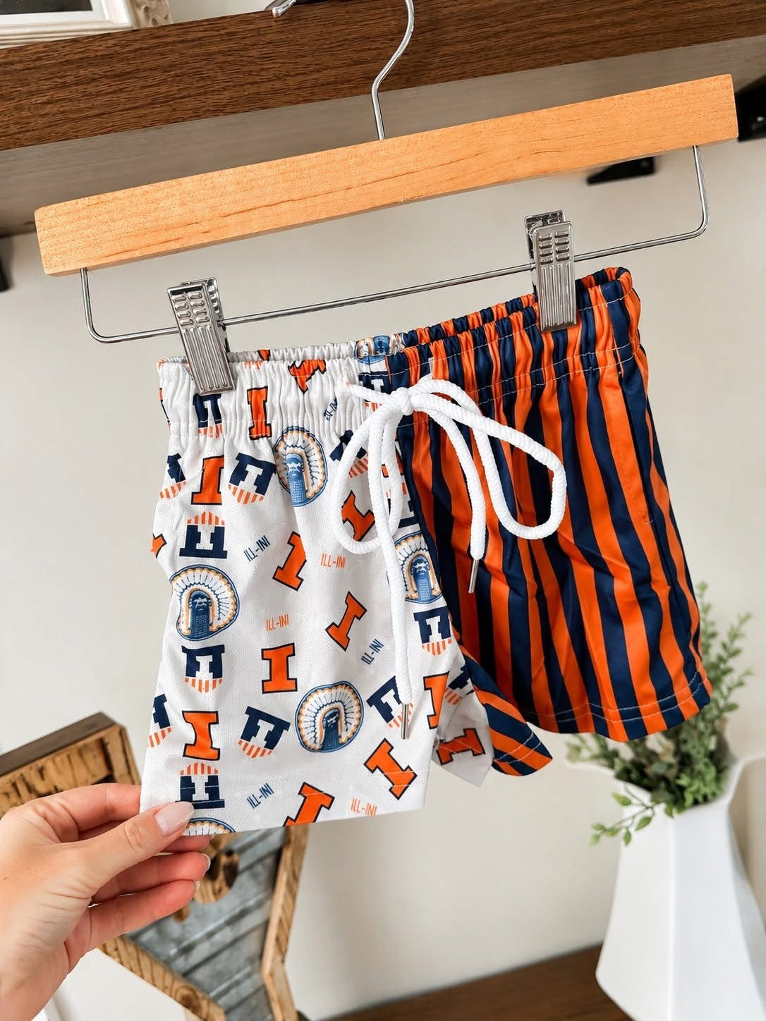 Boys Side Split Shorts