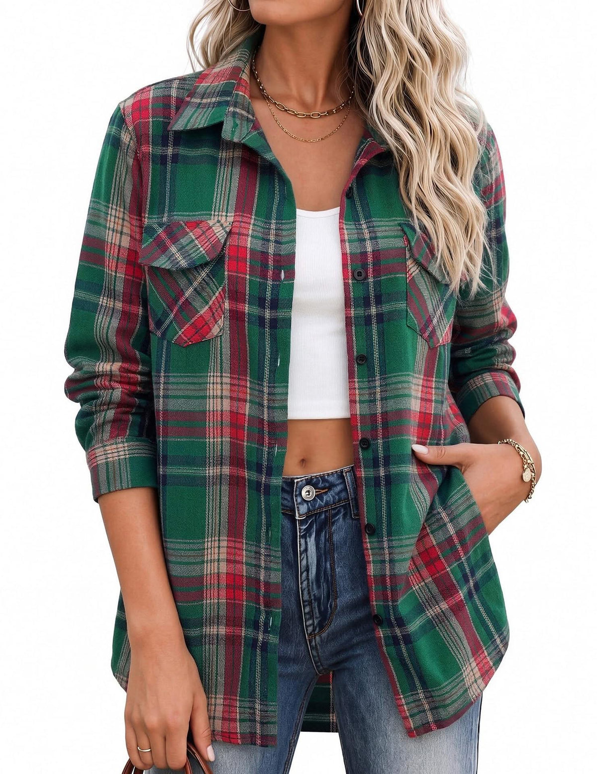 Brielle Plaid Shacket