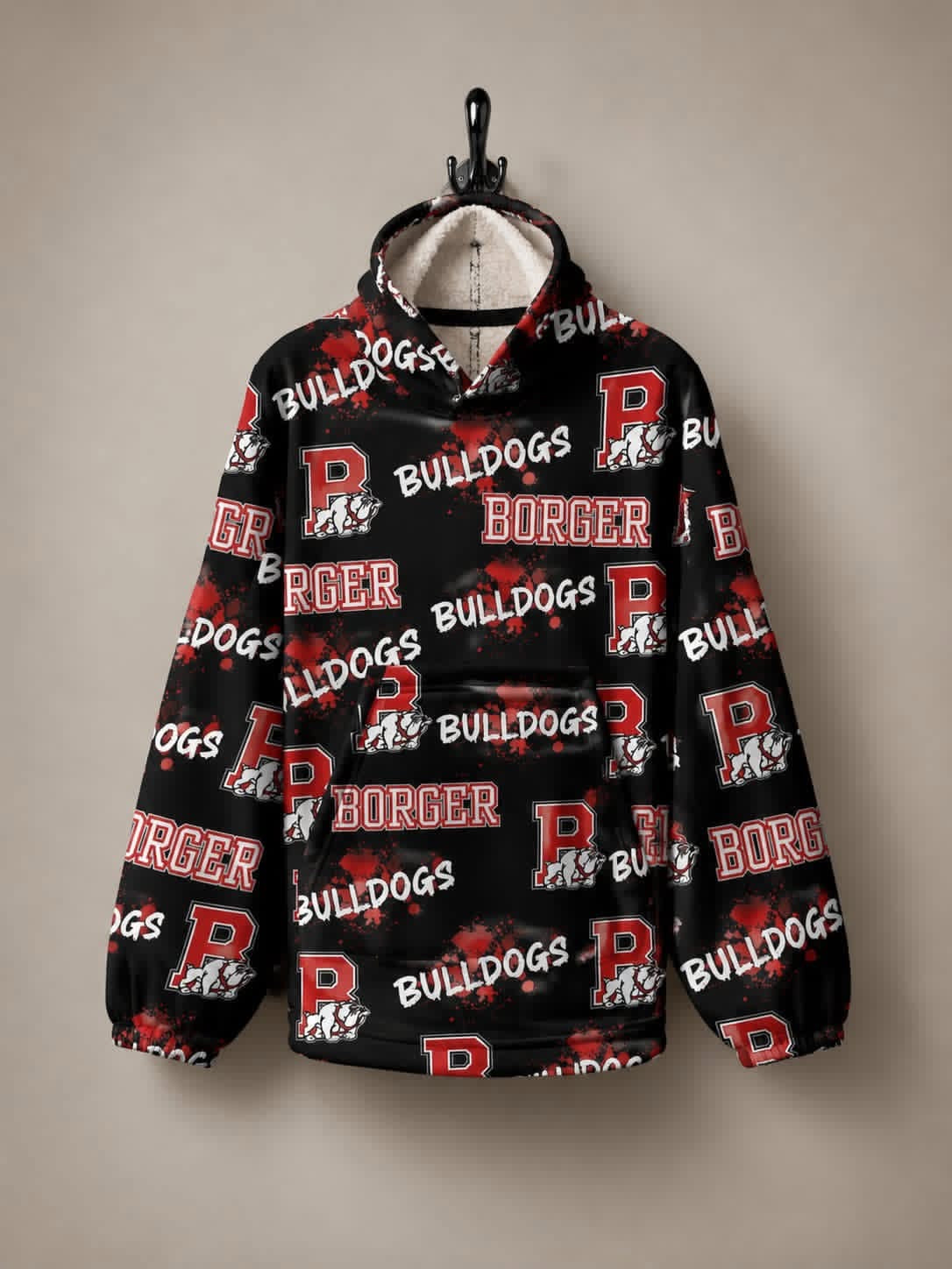 Custom Oversized Sherpa Hoodies