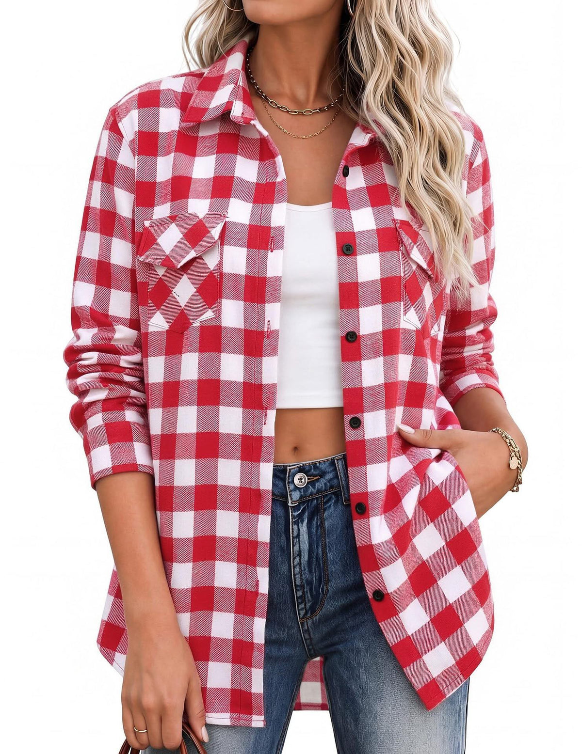 Brielle Plaid Shacket