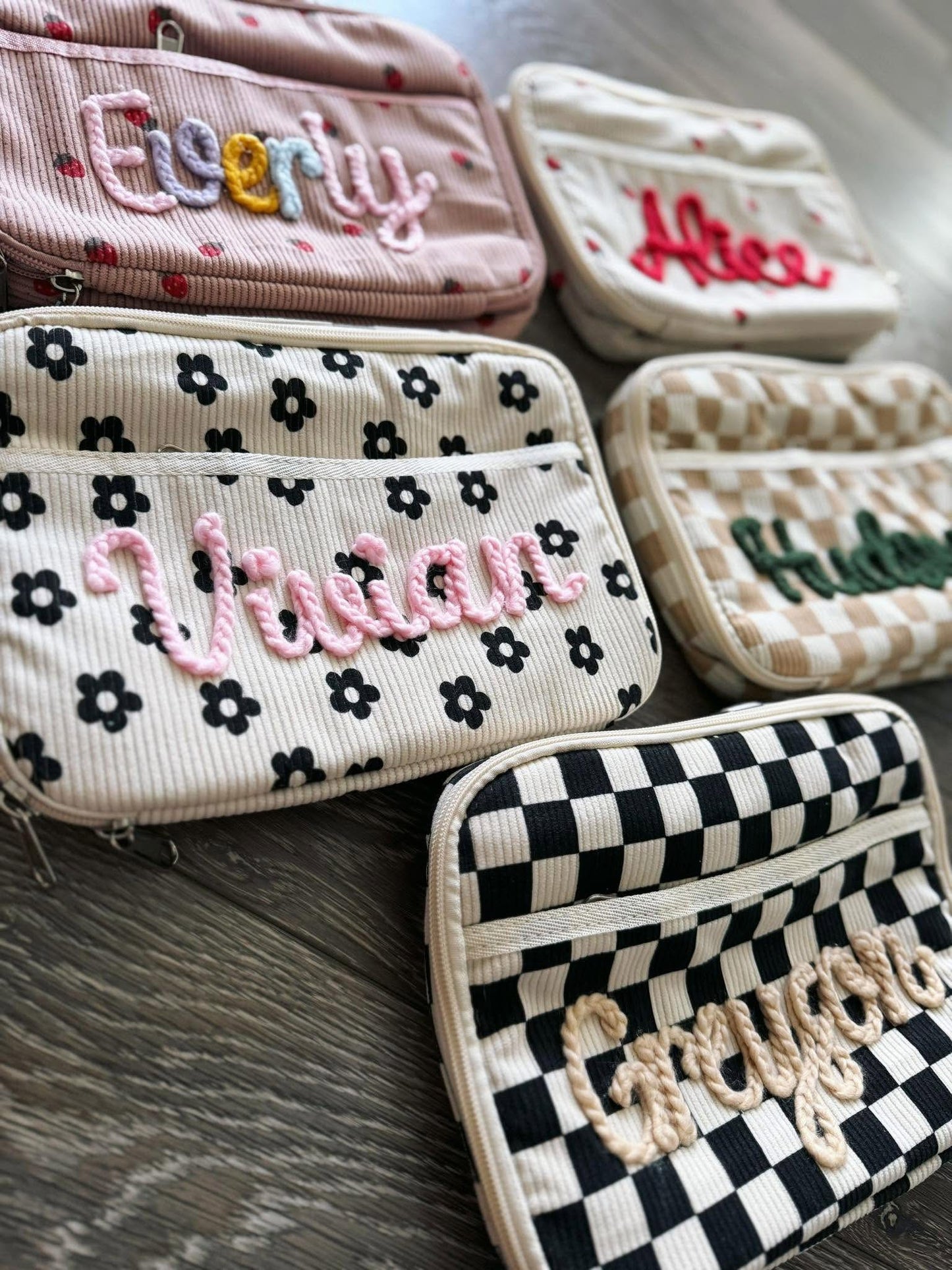 Custom embroidered lunch box