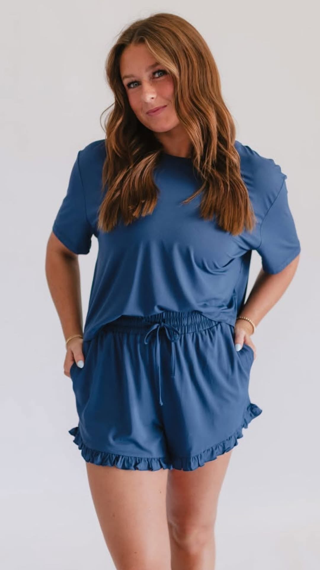 Mommy & Me Ruffle Short Set