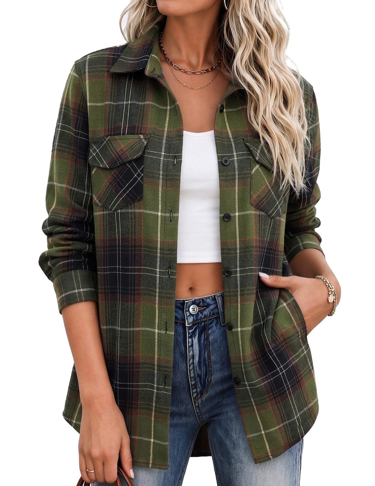 Brielle Plaid Shacket