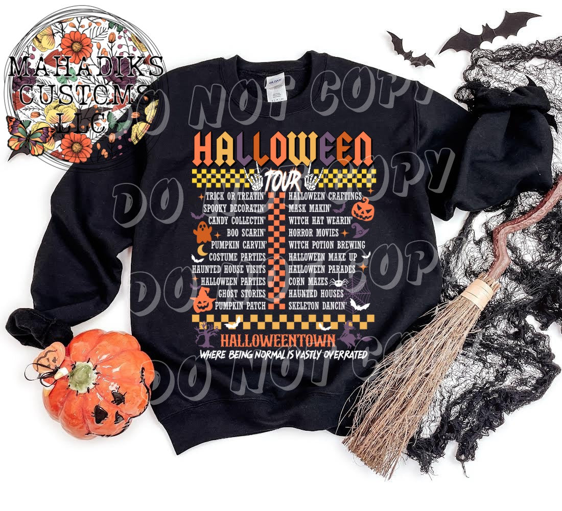 Halloween Tour Crewneck