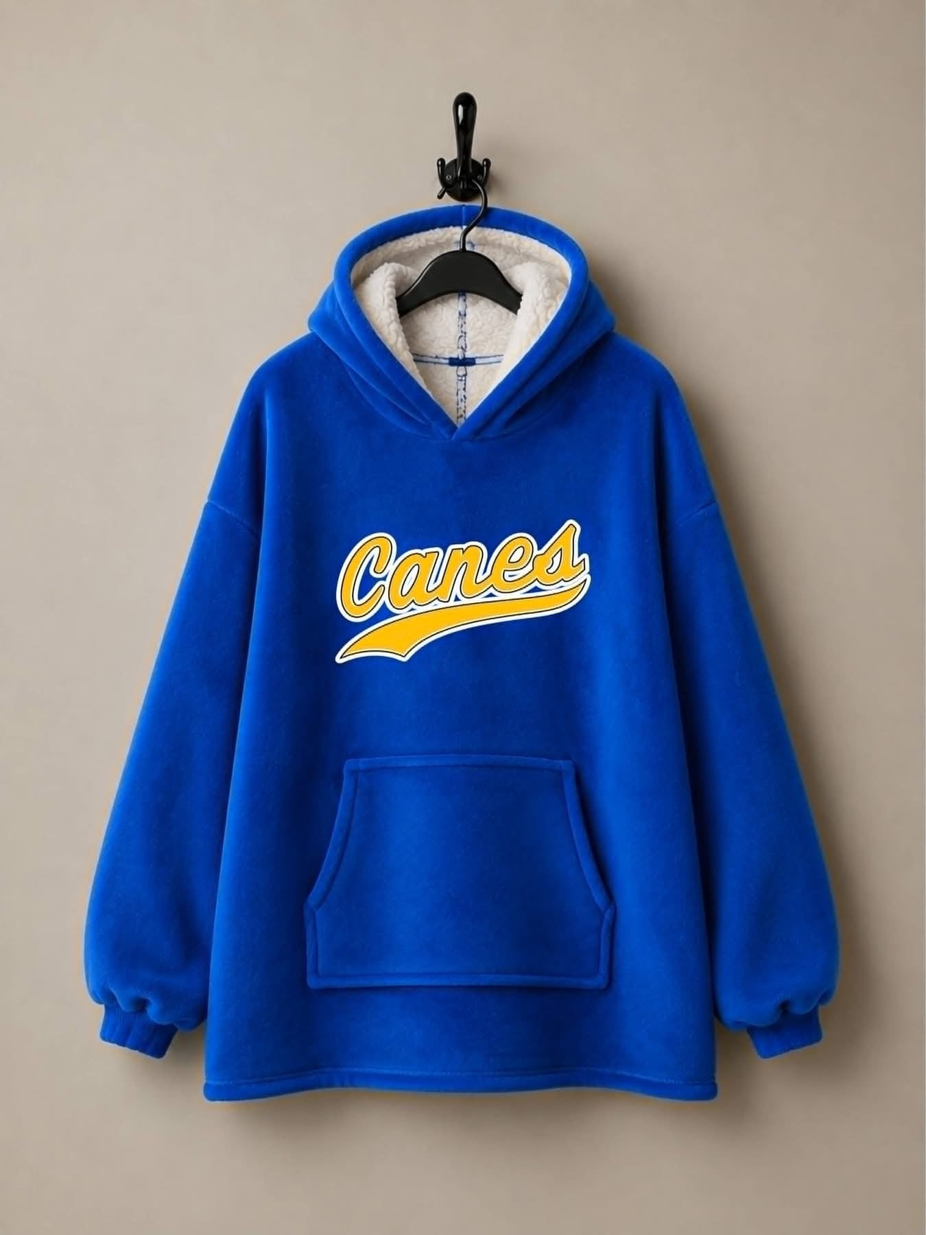 Custom Oversized Sherpa Hoodies