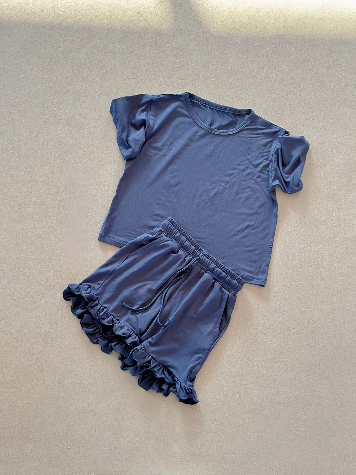 Mommy & Me Ruffle Short Set