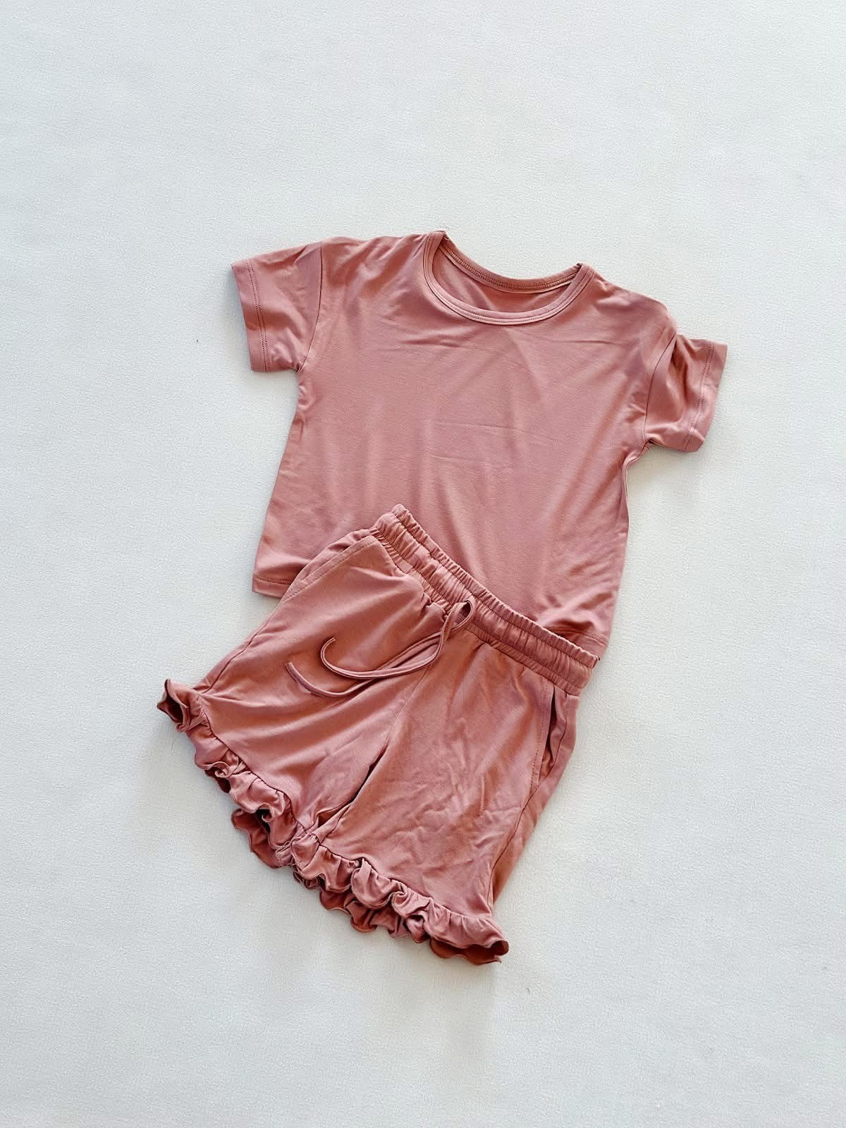 Mommy & Me Ruffle Short Set