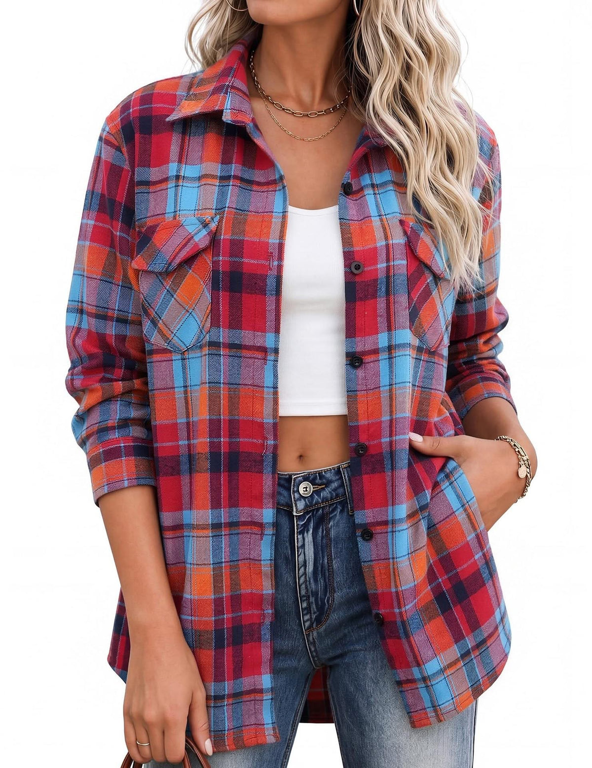 Brielle Plaid Shacket