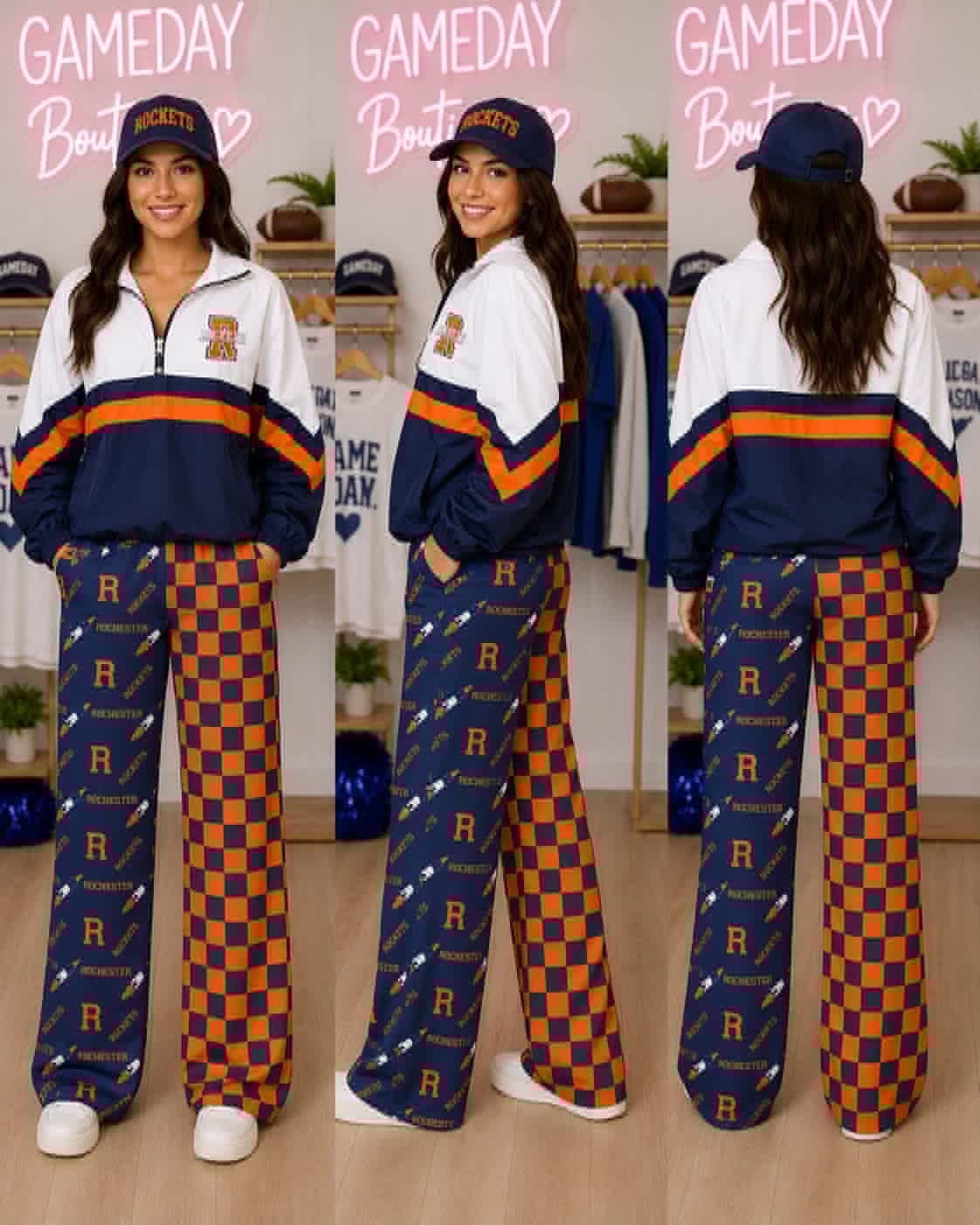 Custom Split Leg Pants