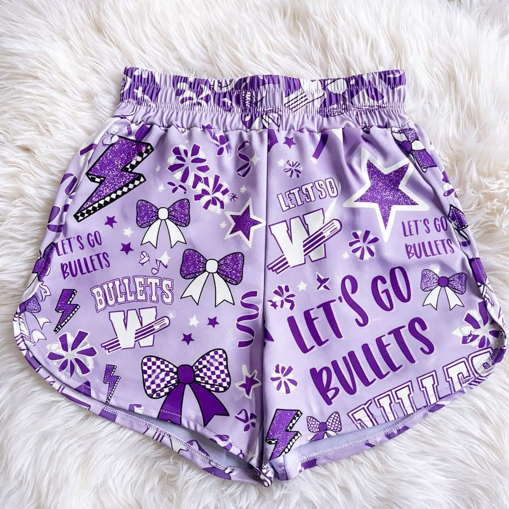 Custom Seamless High Waisted Shorts (kids & adults)
