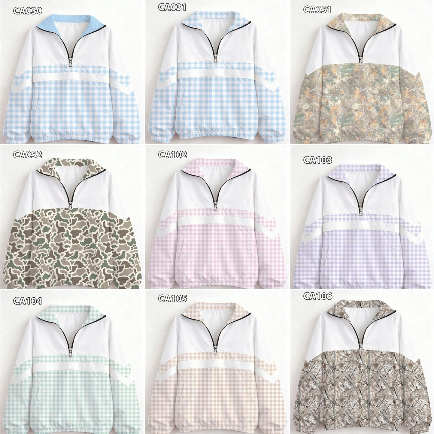Custom Half-Zip Mommy & Me Windbreakers