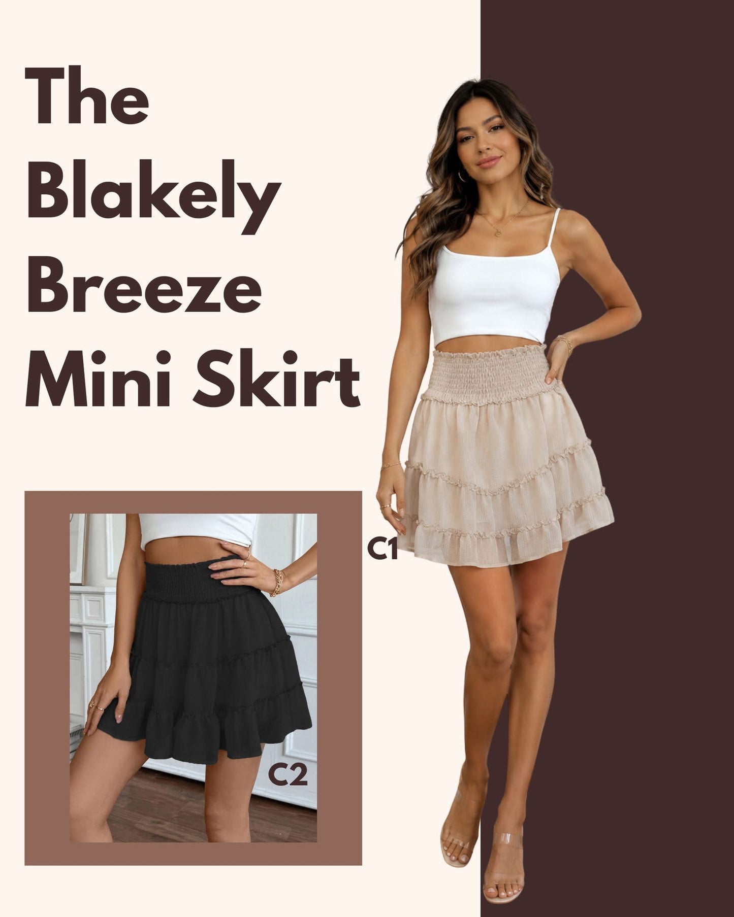 The Blakey Breeze Mini Skirt