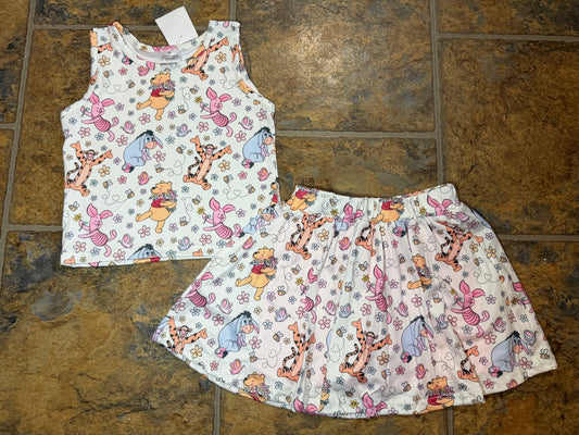 Bear skort set