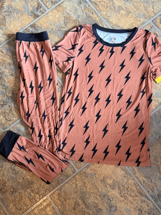 Lightning Bolt Bamboo Pjs