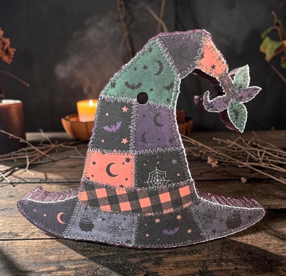 Patchwork Witch Hat