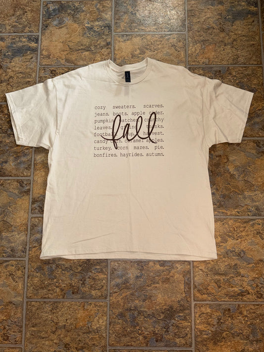 Fall tee