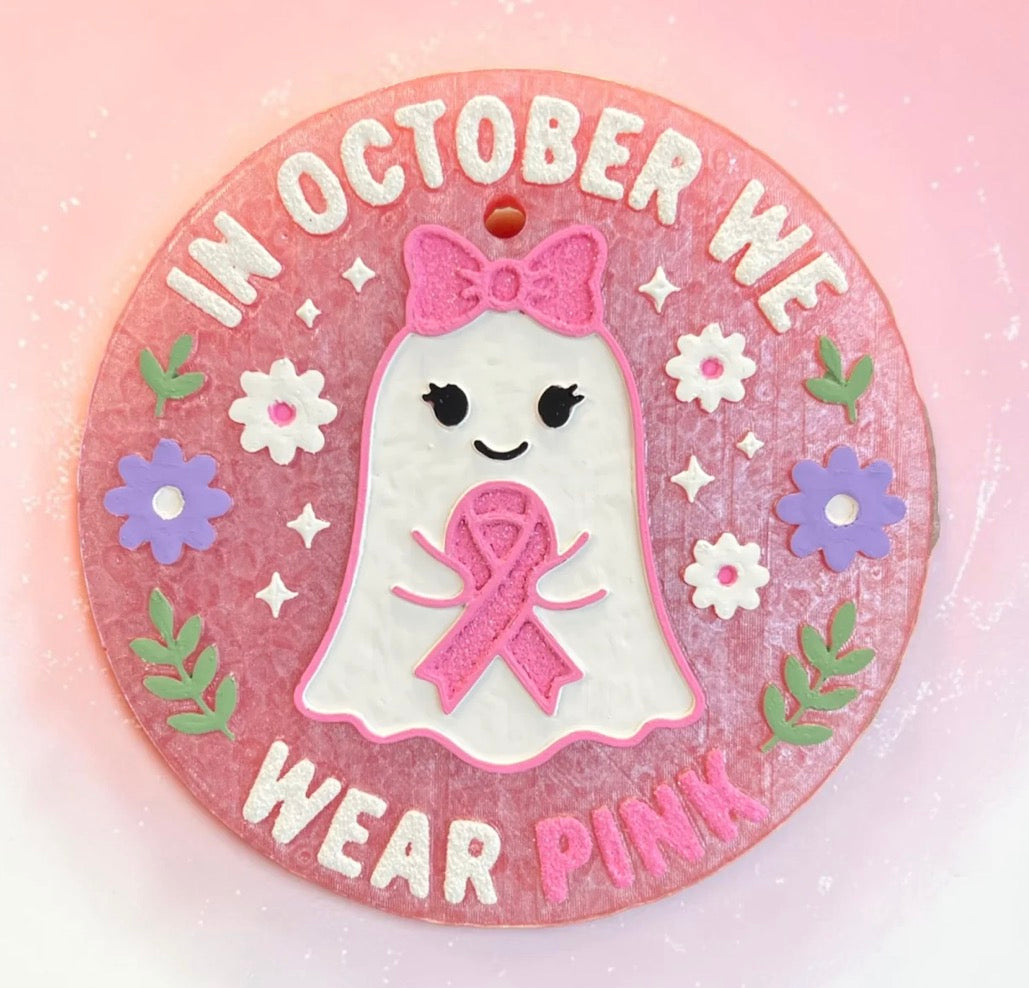 In October we wear pink