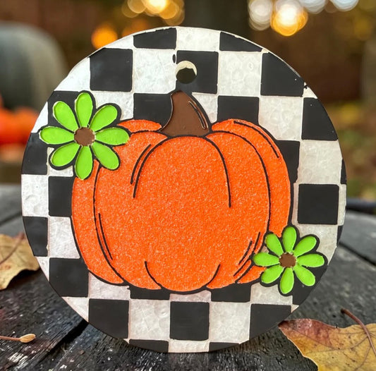 Checkered Pumpkin
