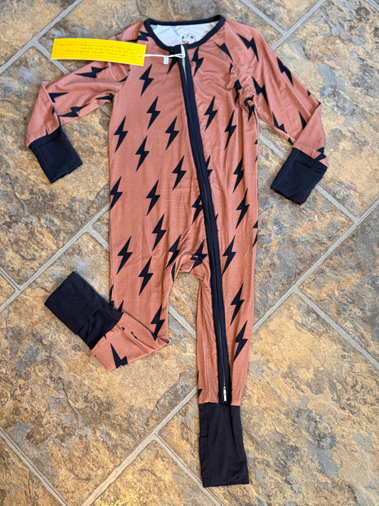 Lightning Bolt Bamboo Zippy