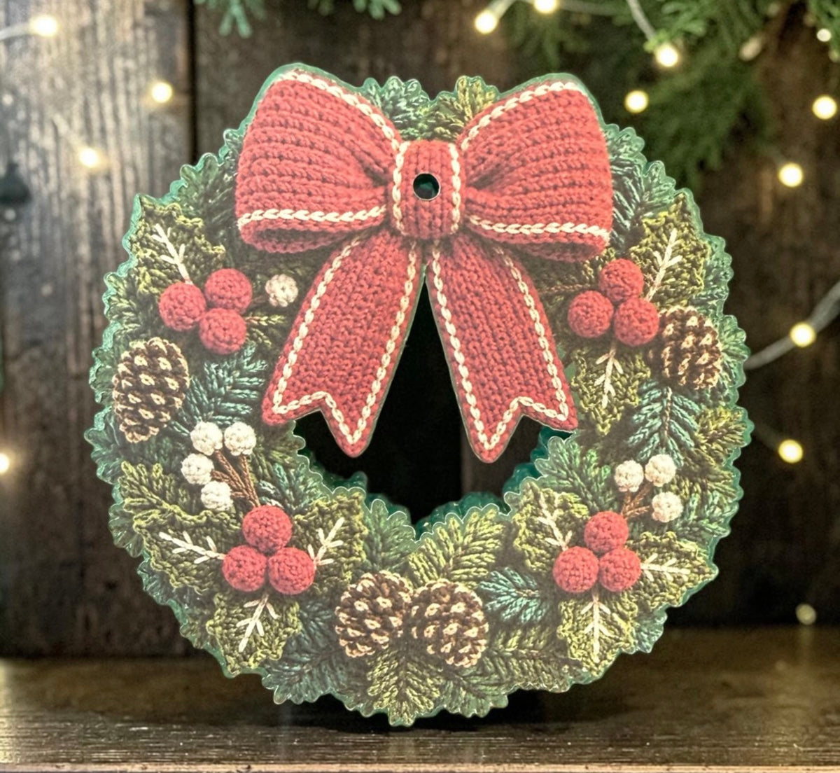 Holiday wreath