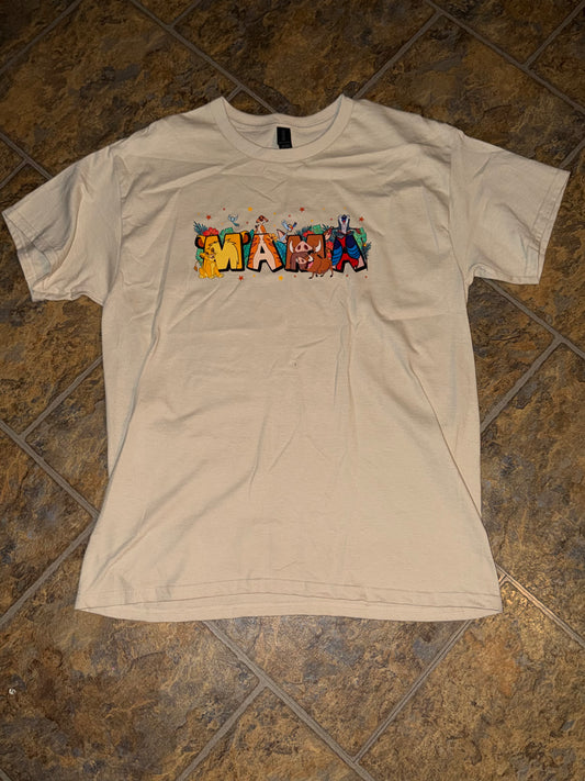 Lion mama tee