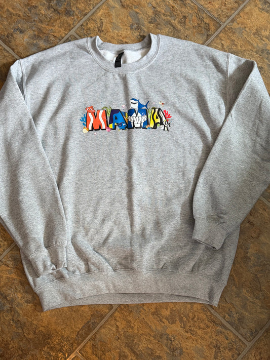 Fish Mama Crewneck