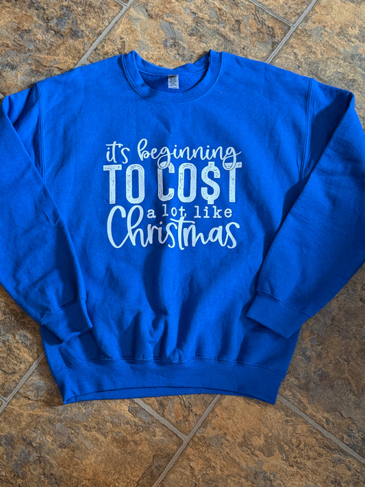 It’s beginning to cost a lot like Christmas crewneck