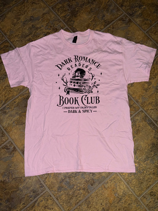 Dark romance book club tee