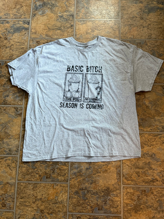 Basic bitch season tee