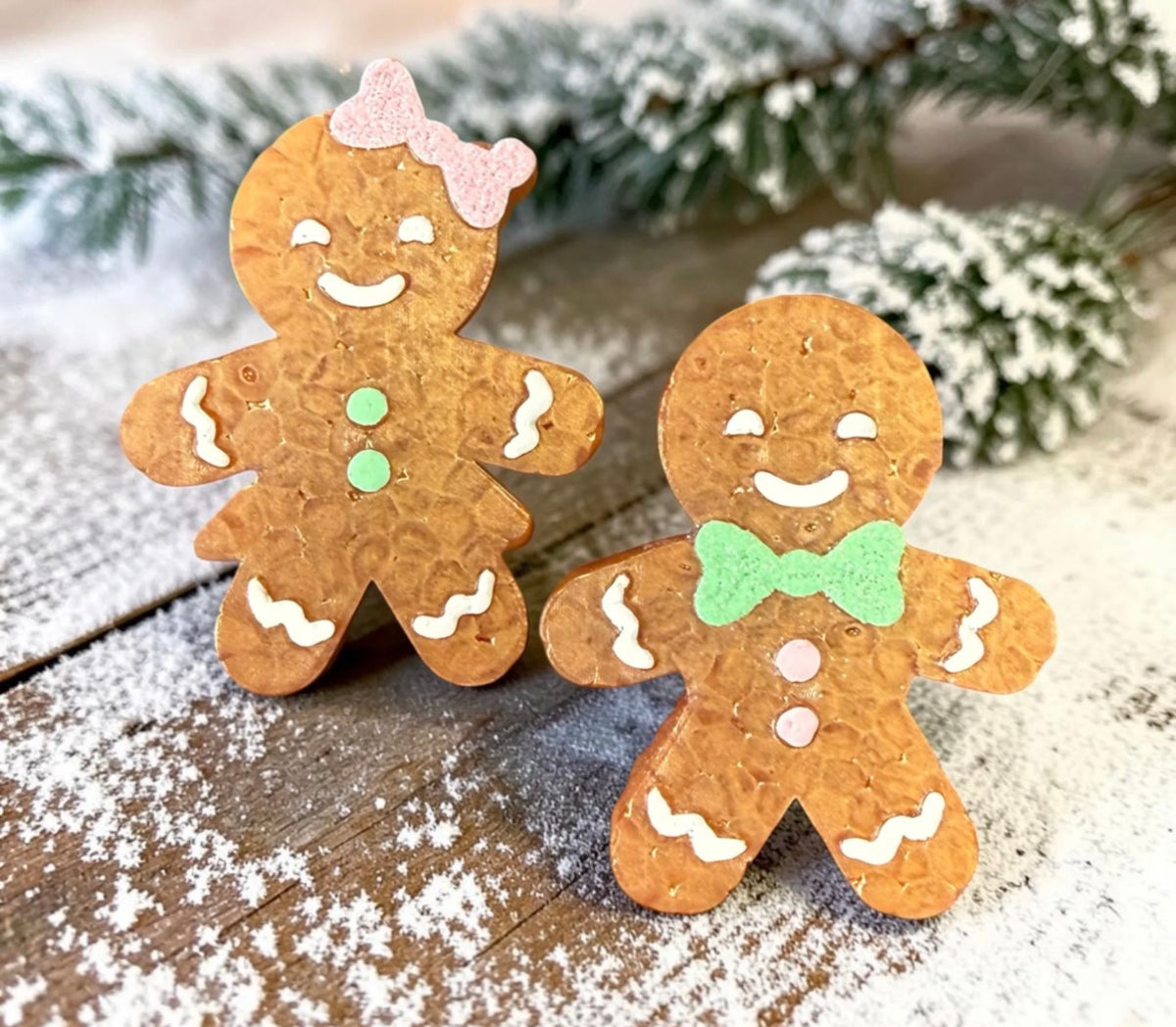 Gingerbread vent clips