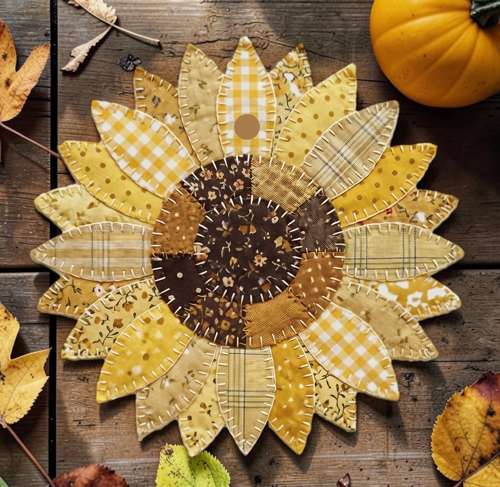 Patchwork Sunflower